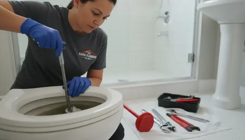 Expert Plumbing Pro - clogged-toilet-repair